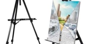 Techtest Black Painting Stand