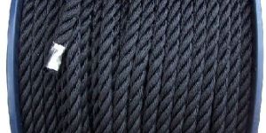 Black Polyester Rope