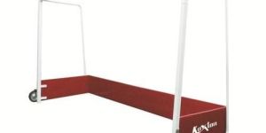 White Hockey Goal Post