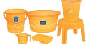 Plastic Fancy Bath Set