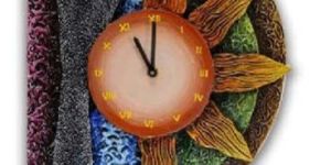 Terracotta Wall Clock
