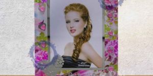 Printed Glass Photo Frame