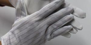 PVC Dotted Strips Gloves