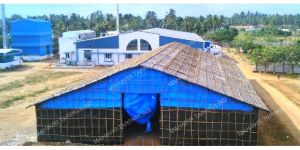 Tarpaulin Monsoon Shed