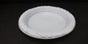 White Plastic Plate