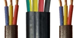 Three Polycab Flexible Multicore Cables