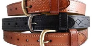Plain Designer Leather Belt