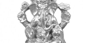 Silver Mercury Statue