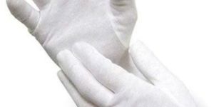 White Banian Hand Gloves