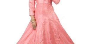 Party Wear Pink Gown