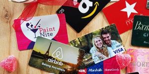 Rectangular Multicolor Gift Cards