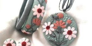 Polymer Clay Necklace Set