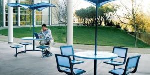 Modern Patio Umbrella Table