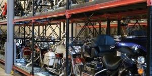 Motorcycle Storage Rack System