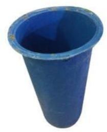FRP Blue Dustbin