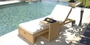Wicker Lounger