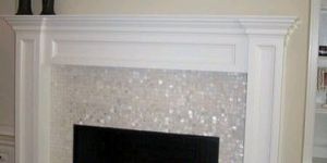 Stone Inlay Fireplace