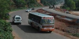 Highway Crash Barrier.