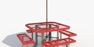 Wooden Garden Umbrella