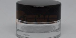 Gold Glass Perfume Bottle