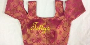 Silk Printed Designer Blouse