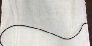 Handled White Cotton Carrier Bag