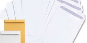 White Peel and Seal Pocket Envelope