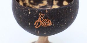 Coconut Shell Cocktail Cup