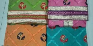 Poly Cotton Unstitched Suit Set