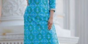 Bandhani Printed Straight Kurta with Palazzo