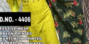 Designer Kurta Palazzo Set