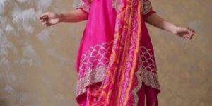 Rayon Kurti Dhoti Set