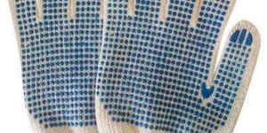 Medium Full Finger Dotted Gloves