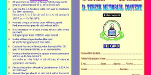 Student Fee Card Printing Services