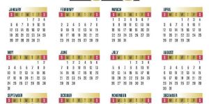 Wall Calendar