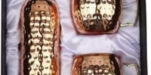 Copper Bottle & Mug Set