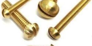 Brass Round Head Screw