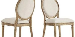 Wood Round Back Chair