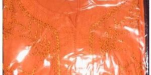 Orange Cotton Kurti