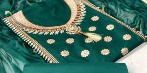 Embroiders Cotton Suit