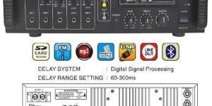 HSSB-120FBT Mixer Amplifier
