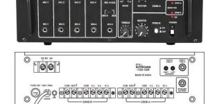 HTZA-1200 Two Zone PA Amplifier