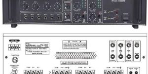 HTZA-4000EM Two Zone PA Amplifier