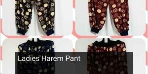 Printed Harem Pants