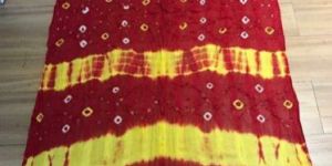 COTTON BANDHANI DUPATTA