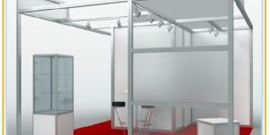 Exhibition Stall Partition Panel Rental Services