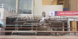 Exhibition Wooden Platform Flooring Rental Service