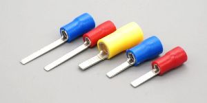 Insulated Pin Type Terminal Ends with Metal Reinforcement Lugs