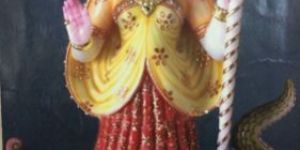 White Marble Khodiyar Maa Statue