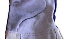 Canvas Leather Gloves